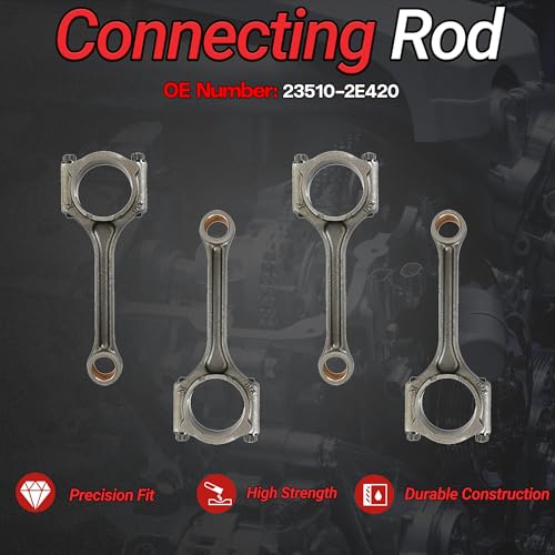 G4NC 2.0 Rebuild Kit w/Crankshaft & Gasket Set & Piston & Con-Rod - color: QD-DTB-G4NC-001