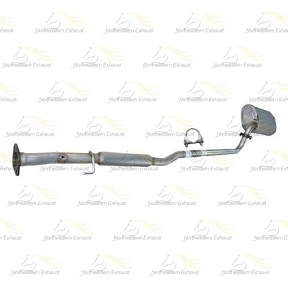 Northeastern Exhaust | Stainless Steel Resonator, Muffler Exhaust System Kit Compatible for Toyota Camry 1997-2001 3.0L | Free Gaskets and Clamp Included | Automotive Replacement Part