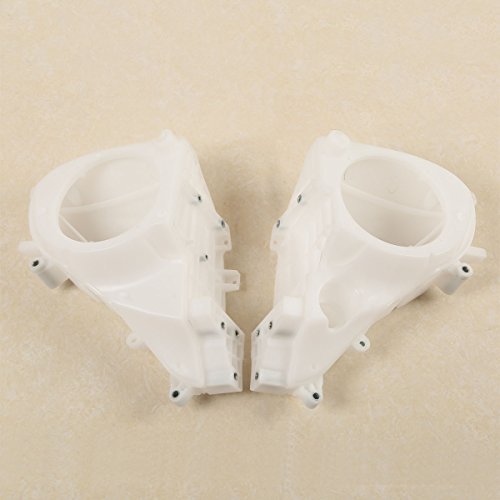 Front Outer Inner Batwing Upper Fairing Cowl with Speaker Enclosure Cover Fit for 2014-later Harley Davidson Touring Electra Glide Street Glide and Trike models