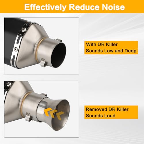 Universal Motorcycle DB Killer 51mm 2 Inch Exhaust Baffle - size: Style B
