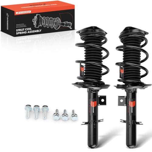 A-Premium Front Complete Strut Assemblies with Coil Springs, Set of 2