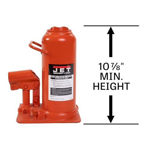 Jet 22.5-Ton Hydraulic Bottle Jack w/Handle (JHJ-22-1/2) - size: 22-1/2 Ton