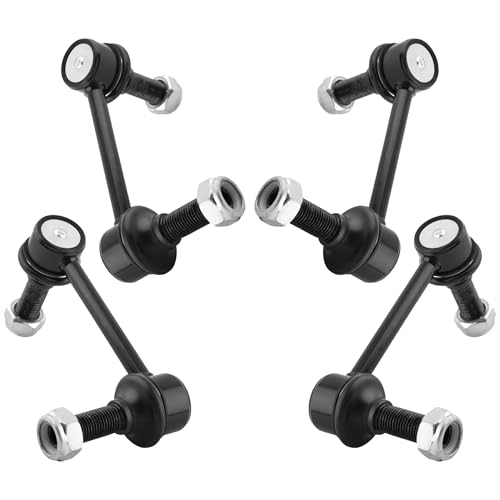 Sway Bar Link Front & Rear Sway Bar Links Compatible with Buick Rainier Chevy SSR Trailblazer GMC Envoy Isuzu Ascender Oldsmobile Bravada Saab 9-7X Stabilizer Sway Bar End Links - size: K6667, K6668, K80824, K80825