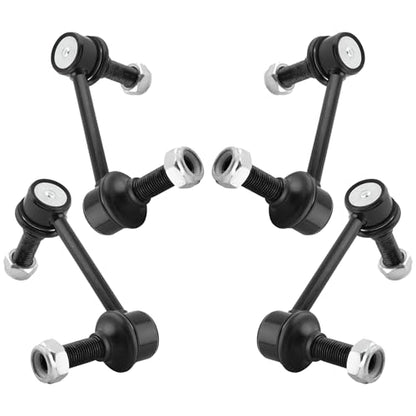 Sway Bar Link Front & Rear Sway Bar Links Compatible with Buick Rainier Chevy SSR Trailblazer GMC Envoy Isuzu Ascender Oldsmobile Bravada Saab 9-7X Stabilizer Sway Bar End Links - size: K6667, K6668, K80824, K80825