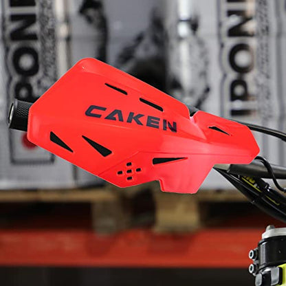 Universal Hand Guards for 7/8" 22mm 1 1/8" 28mm Bar - color: Red
