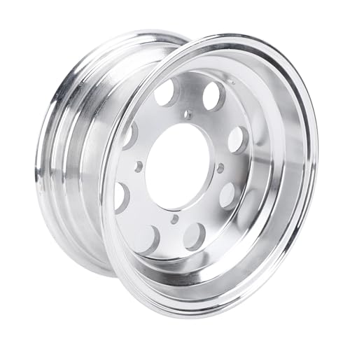 Qqmora 8 Inch Motorcycle Rear Wheel Rim High Performance Fine Polished Aluminum Alloy Wheel Hub for Monkey Z50 Z50R Z50J Mini Bike