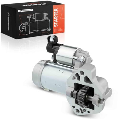 A-Premium Starter Motor, 12V 1.8KW 19 Teeth Counterclockwise | Compatible with Honda Pilot 2009-2014, Odyssey 2011-2013 V6 3.5L & Acura TL 2010-2011 V6 3.7L