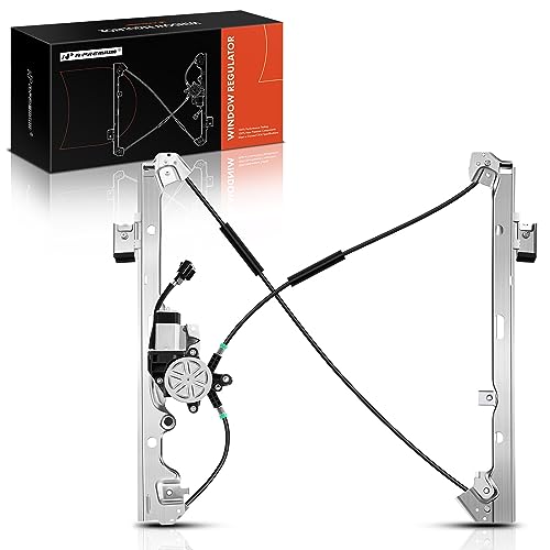 A-Premium Front Driver Side Power Window Regulator with Motor - size: Front Driver Side (LH)