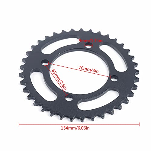 420 Chain Front Rear Sprocket Cog Kit 14/37 For SSR 110cc 125cc ATV Go Karts Dirt Pit Bike