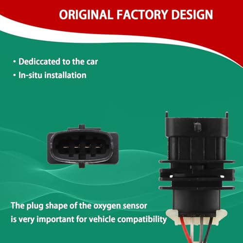 O2 Oxygen Sensor Heated Air Fuel Ratio Compatible with Maserati Quattroporte 2013-2020 Ghibli 2014-2020 Levante 2017-2020 Replace# 670031347 - size: 670031347
