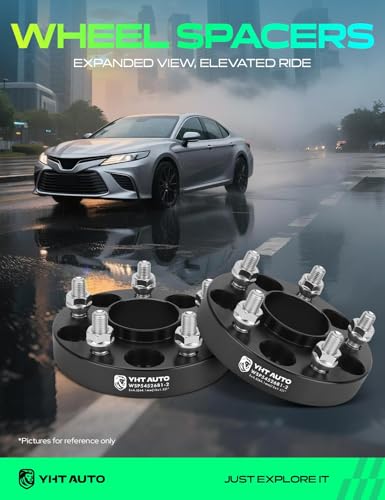 YHTAUTO 5x4.5 Hub Centric Wheel Spacers 1 Inch for Acura, Honda - size: 1 Inch Thickness, style: 2 PCS