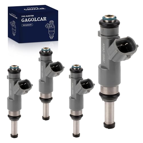 4-Pack Fuel Injectors Set | Compatible with Nissan Frontier 2005-2019 2.5L L4| Replaces FJ744 16600-EA00A 842-12358 - size: 4 X FJ744