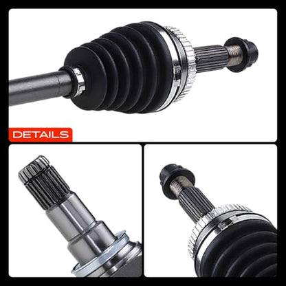 A-Premium Front Right Passenger Side CV Axle Shaft Assembly - style: Front Passenger Side