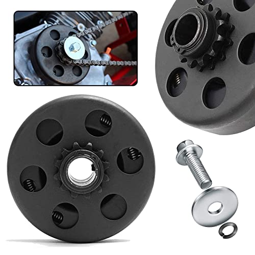 Go Kart Clutch 3/4" Bore 10T with #40 41 420 Chain for Go Kart Minibike Yerf-Dog karts with Tecumseh - size: 3/4" Bore 10T & 40 41 420 Chain