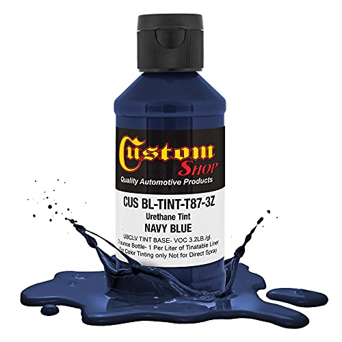 Custom Coat 3 Ounce, Navy Blue, Bedliner Tint Concentrate - color: Navy Blue, size: 3-Ounce (Pack of 1)
