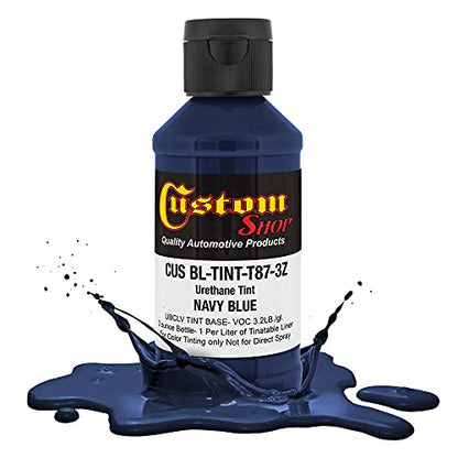 Custom Coat 3 Ounce, Navy Blue, Bedliner Tint Concentrate - color: Navy Blue, size: 3-Ounce (Pack of 1)