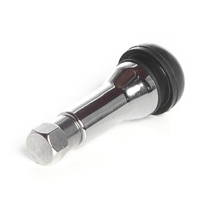 Circuit Performance Chrome Rubber Valve Stems TR414 38mm (Set of 4)