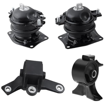Engine Motor Mount Kit Compatible with 2009-2015 Honda Pilot V6 3.5L FWD - size: A65078 A4587 A65077 A65015