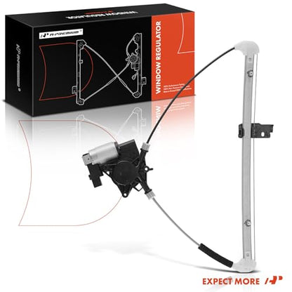 A-Premium Rear Driver Side Power Window Regulator with Motor (6-Pin) - style: Rear Driver (LH)