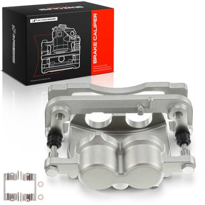 A-Premium Front Right Passenger Disc Brake Caliper with Bracket - style: #18-B4918A