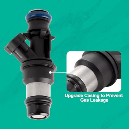 Fuel Injectors Set of 8 Fits for Sliverado Sierra Savana Yukon Express - size: 25317628(8)