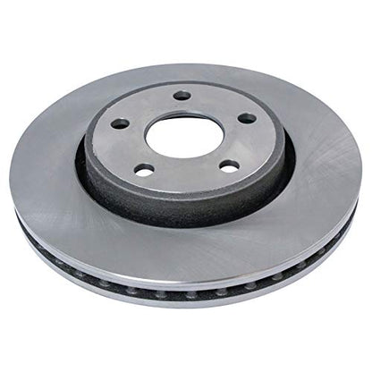 TRQ Front & Rear Brake Rotors Set