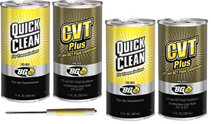 Smilyeez BG K6610 CVT Transmission Quick Clean Flush PN106 & CVT DCT Plus Fluid Conditioner PN 303 with Pocket Screwdriver (2)