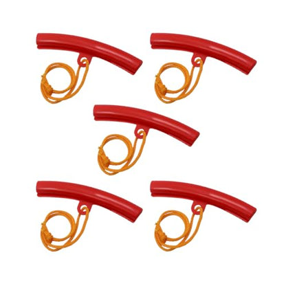 5PCS Car Tire Changing Rim Protector, Vehicle Fixing Wheel Changer Guard Edge Saver, Auto Tyre Changing Hub Rim Protective Cover, Universal for Sedan Truck Motorcycle (Red) - color: Red