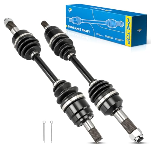 PHILTOP CV AXLE Front for Honda TRX500FE2 FourTrax Foreman 4x4 ES with EPS 2014-2018, Honda TRX500FM6 FourTrax Foreman Rubicon EPS 2015-2018, 18.4in 19.3in Axle Shaft - size: 18.4in 19.3in