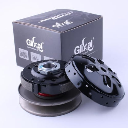 Glixal GY6 49cc 50cc 100cc High Performance Racing Clutch Assy with Bell