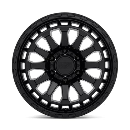 Black Rhino Hard Alloys RAID 20X9.5, 6X135, 5.72, +12mm MATTE BLACK - 2095RAD126135M87