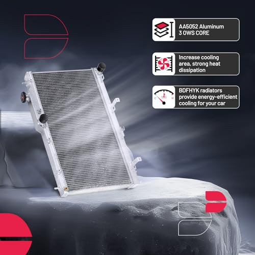 BDFHYK 2-Row AA5052 Aluminum Radiator for Subaru Impreza 2008-2014