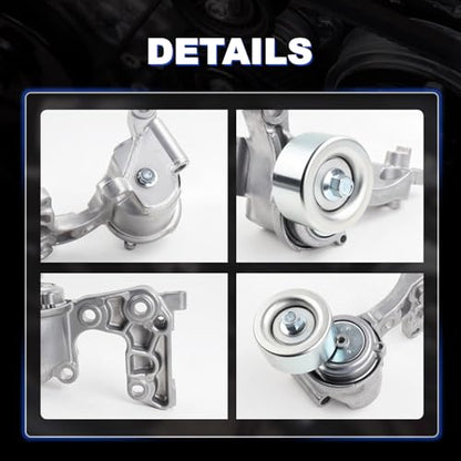 Upgraded Drive Belt Tensioner & Idler Pulley Kit for Toy-OTA, 1660331040 - size: 1662031013-P