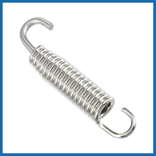 2 Pcs Universal Exhaust Pipe Spring for Motorcycles 58mm 2.28"