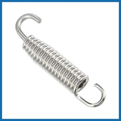 2 Pcs Universal Exhaust Pipe Spring for Motorcycles 58mm 2.28"