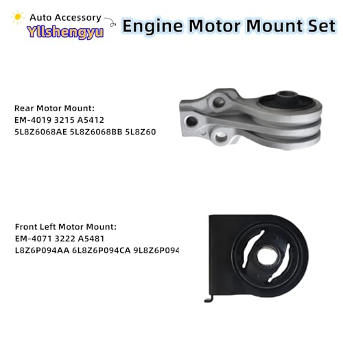 Engine Transmission Mount Kit for Escape/Tribute/Mariner - size: Escape 2005-2008 2.3L