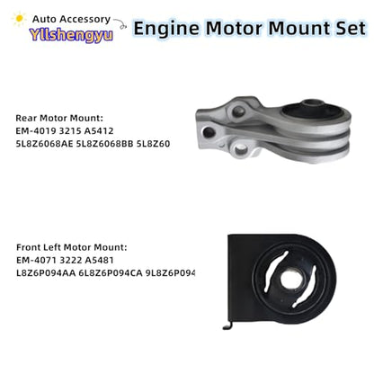 Engine Transmission Mount Kit for Escape/Tribute/Mariner - size: Escape 2005-2008 2.3L