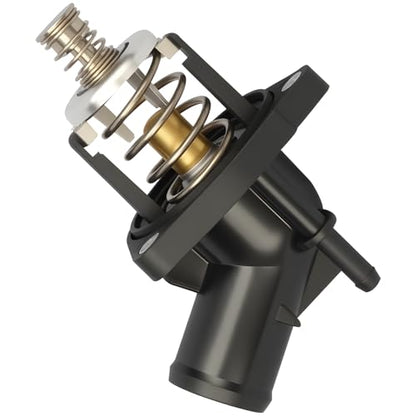 IRONTEK 902-2090 Engine Coolant Thermostat Housing for Cadillac Escalade Escalade ESV for Chevy Cheyenne Corvette Tahoe Suburban Silverado 1500 for GMC Sierra Yukon 15-11125 12666569 815-2007 12650534 - size: 902-2090