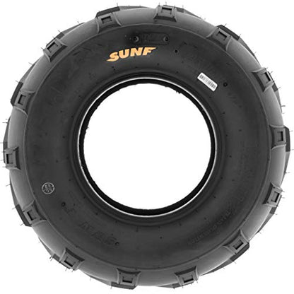 Pair of 2 SunF A004 ATV UTV 20x10-10 AT off-road Tires, Trail & Track, 6 PR, Tubeless - size: 20x10-10