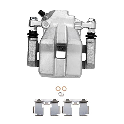 Detroit Axle - Rear Driver Side Disc Brake Caliper Ceramic Brake Pads - size: 3BP3700909/Kit