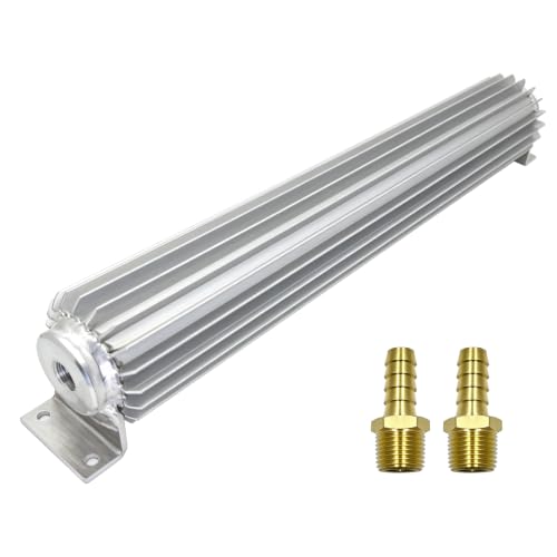 18" Single Pass Aluminum Finned Transmission Oil Coolers - color: Single Pass, size: 18''