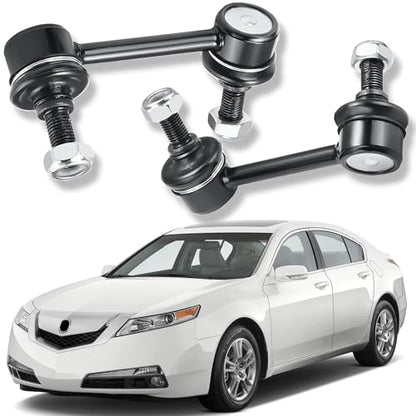 K750125 K750126 Rear Sway Bar Stabilizer Link Compatible With 2006-2015 Honda Civic 2013-2014 Fit 2013-2019 Acura ILX 2006-2011 CSX -2 PCS - size: K750125 K750126
