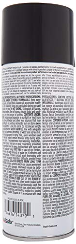 Dupli-Color EPAE100 Premium Acrylic Enamel Spray Paint - Gloss Black - 12 oz. Aerosol Can - color: Gloss Black