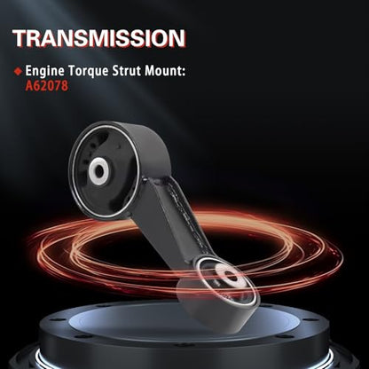 1PCS Rear Torque Strut Engine Mount Compatible with 2005 2006 2007 Avalon 3.5L OE:A62078 123630P020 - size: 2005-2007 Avalon 3.5L A62078