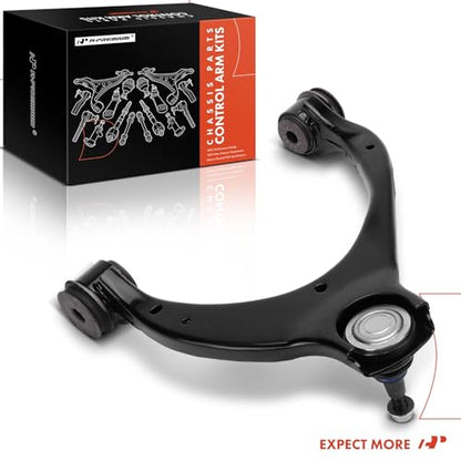 A-Premium Front Right Upper Control Arm, with Ball Joint & Bushing - style: Front Right Upper Side