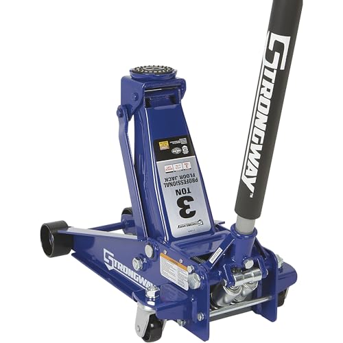 Strongway Professional Service Floor Jack, 3-Ton Capacity - style: Normal