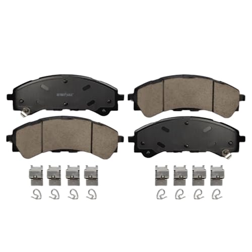 Detroit Axle - Brake Kit for Ford 2019-2022 Ranger Rotors and Brake Pads - size: 10PR53600/KIT