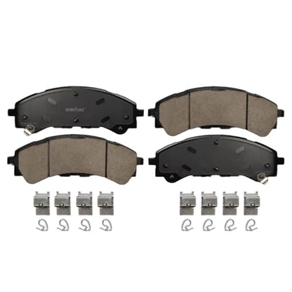 Detroit Axle - 8pc Brake Kit for Ford 2019 2020 2021 2022 Ranger - size: 8PR53599/KIT