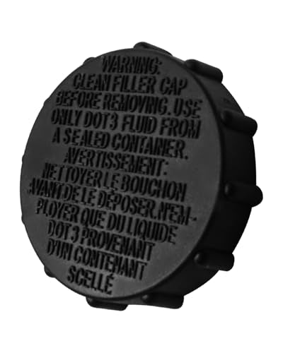 Brake Master Cylinder Fluid Reservoir Cap Fit for Ford Expedition Excursion Lincoln Navigator F-150 F-250 GT E-150 E-250 E-350, Replace F88Z-2162-AA BRFC-4 Brake Filler Cap