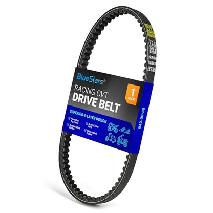 BlueStars 842-20-30 Racing CVT Drive Belt - Fits 125cc 150cc GY6 Engine - size: 842-20-30